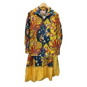MARNI × No Vacancy Inn Woman's Galactic‎ Paradise Printed Shirt And Skirt Rare